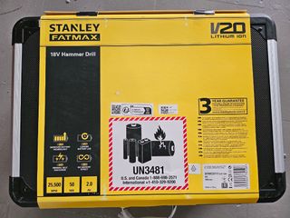 Taladro Stanley farmacia  18v