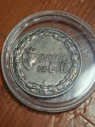 Moneta buono da L.1 1922
