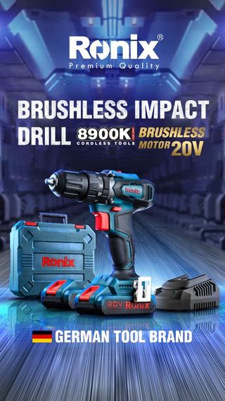 TALADRO ATORNILLADOR PERCUTOR RONIX