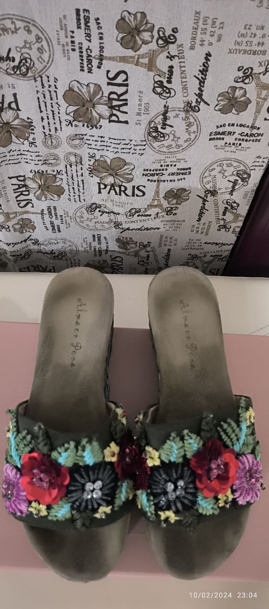 Sandalias alma en pena N. 38