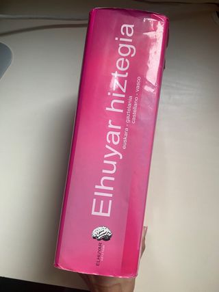Elhuyar hiztegia diccionario español euskara