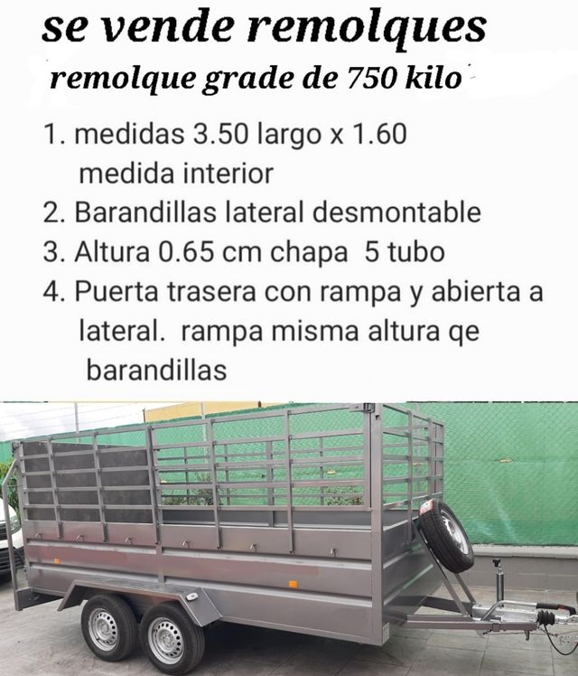 Remolques venta 
