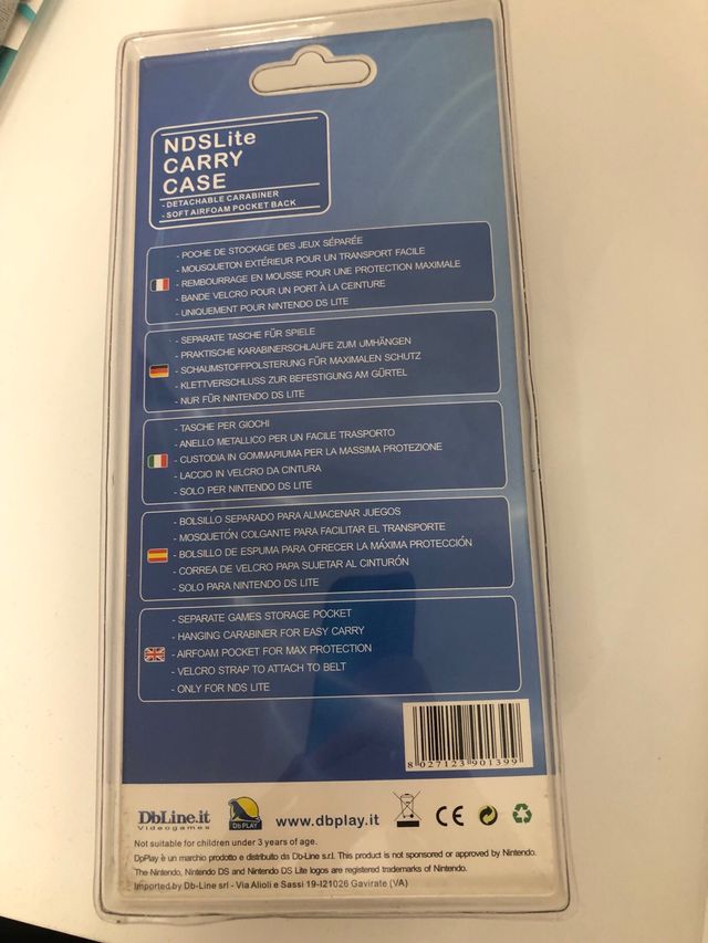 Borsetta per giochi NDS