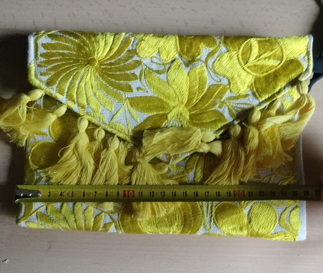 2 bolsos bordados original mexico