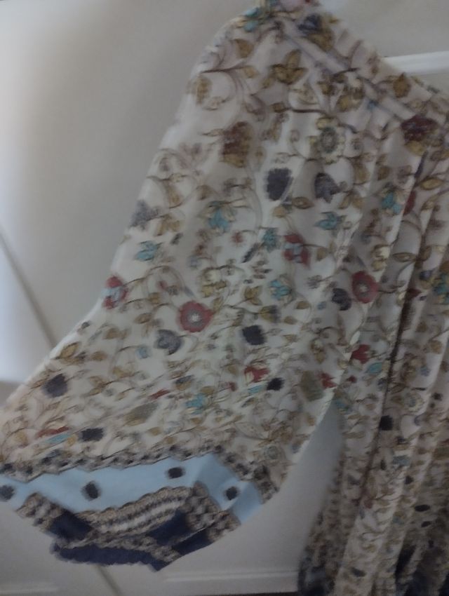 Vestido estampado de mango