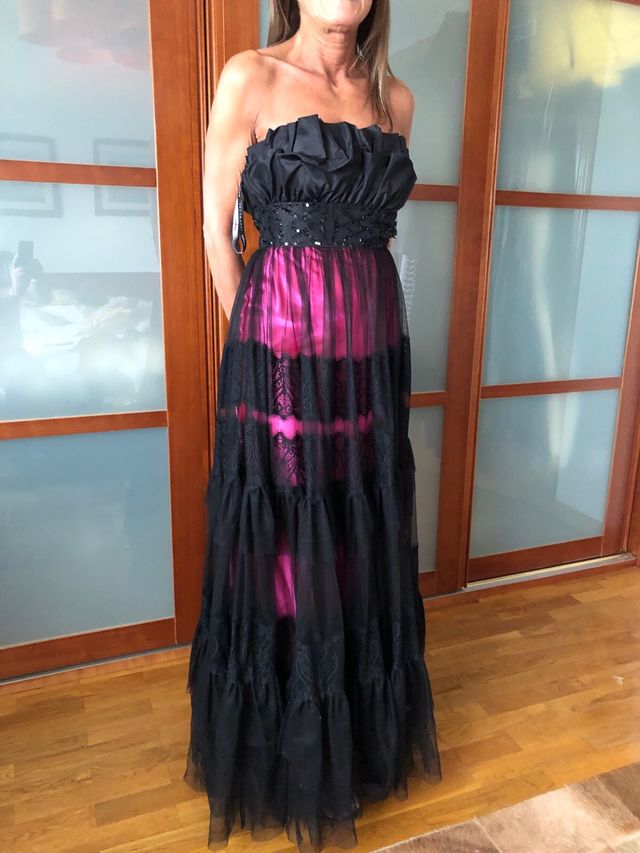 Vestido largo de boda