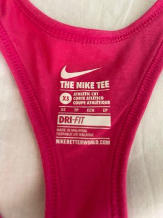 Camiseta nike mujer fucsia