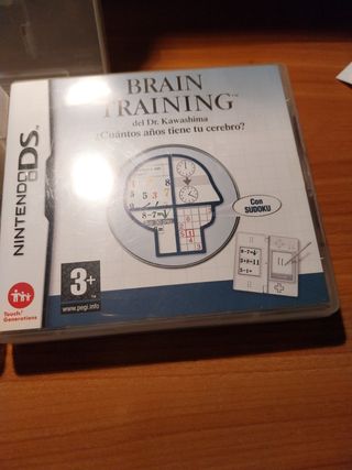 Tres videojuegos Nintendo DS: Brain Training y 2