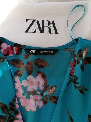 🌸 Zara Blusa de flores 