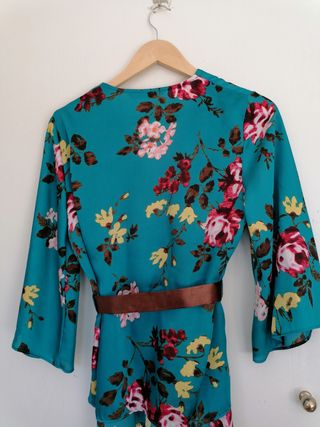 🌸 Zara Blusa de flores 