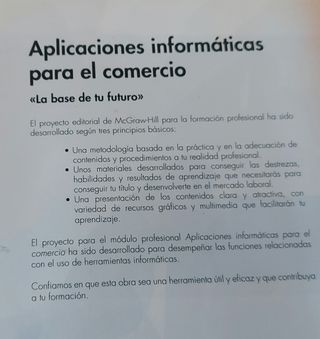 aplicaciones informáticas para comercio 