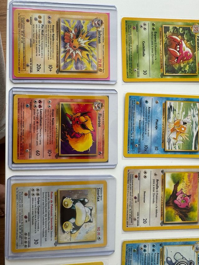 Cartas pokemon en español