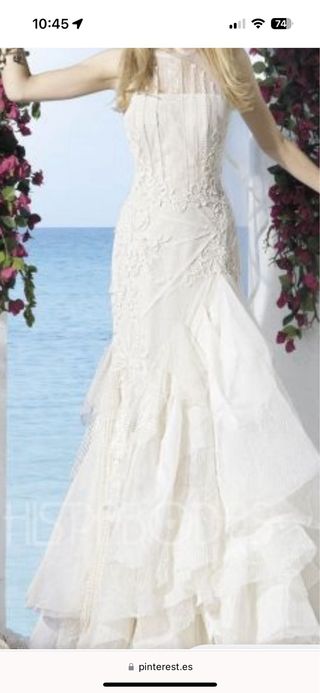 Vestido novia yolan cris modelo nigeria