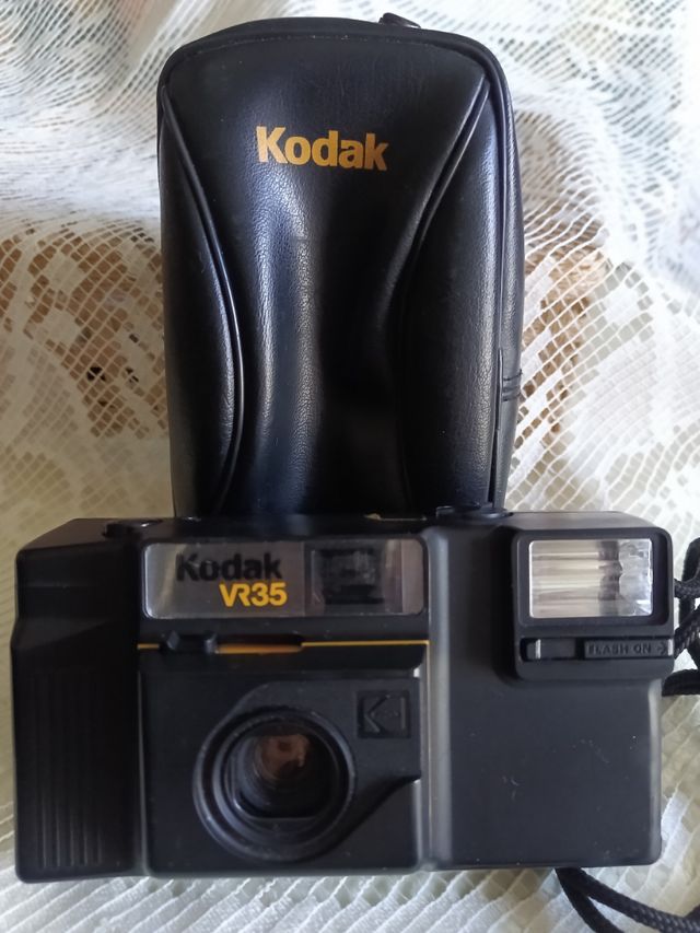 Maquina de fotos Kodak.