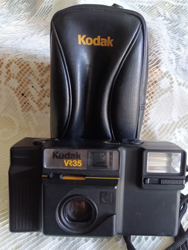 Maquina de fotos Kodak.