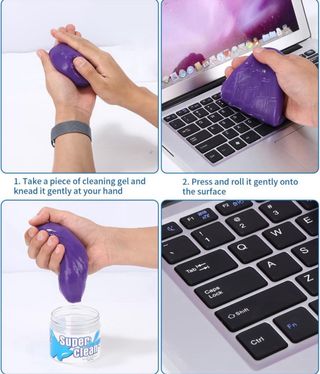 Gel limpieza portatil coche ....