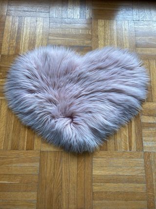 Tappetino a forma di cuore 50 cm