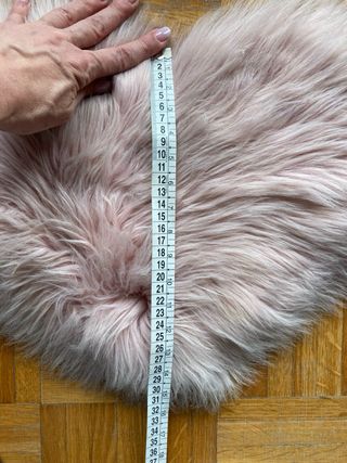 Tappetino a forma di cuore 50 cm