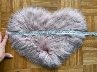 Tappetino a forma di cuore 50 cm