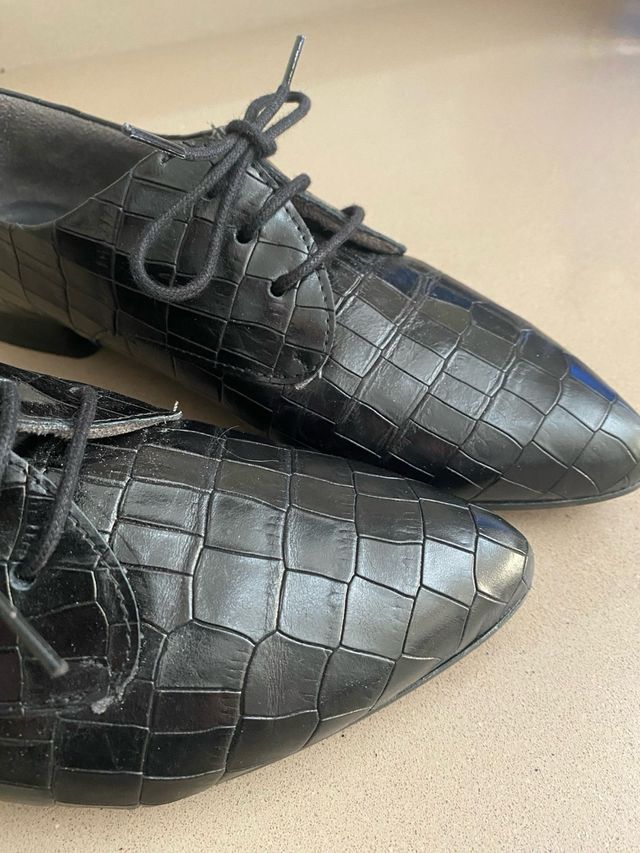 Zapatos  de mujer Pitillos de piel labrada