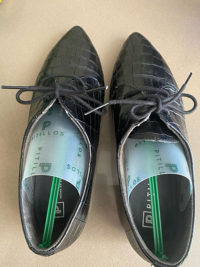 Zapatos  de mujer Pitillos de piel labrada