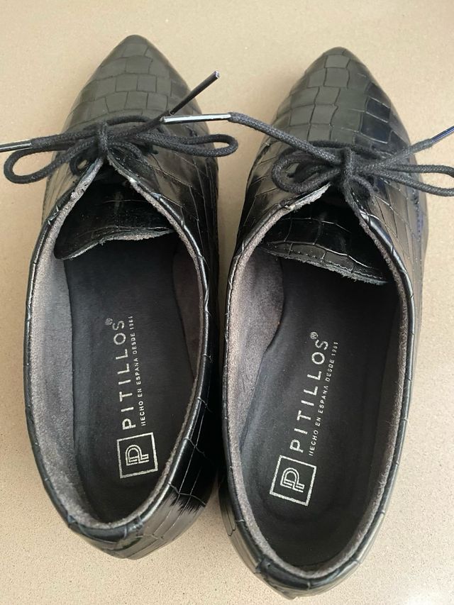 Zapatos  de mujer Pitillos de piel labrada