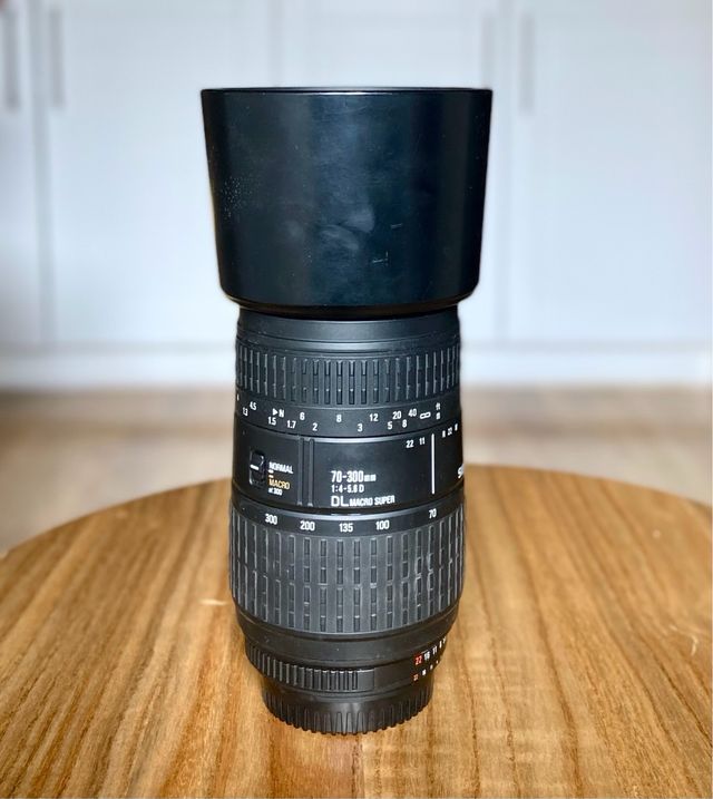 Objetivo para Nikon Sigma 70-300 4-5.6 DL