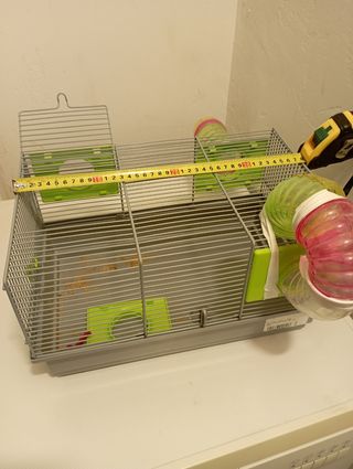 Jaula para hamster o jerbo