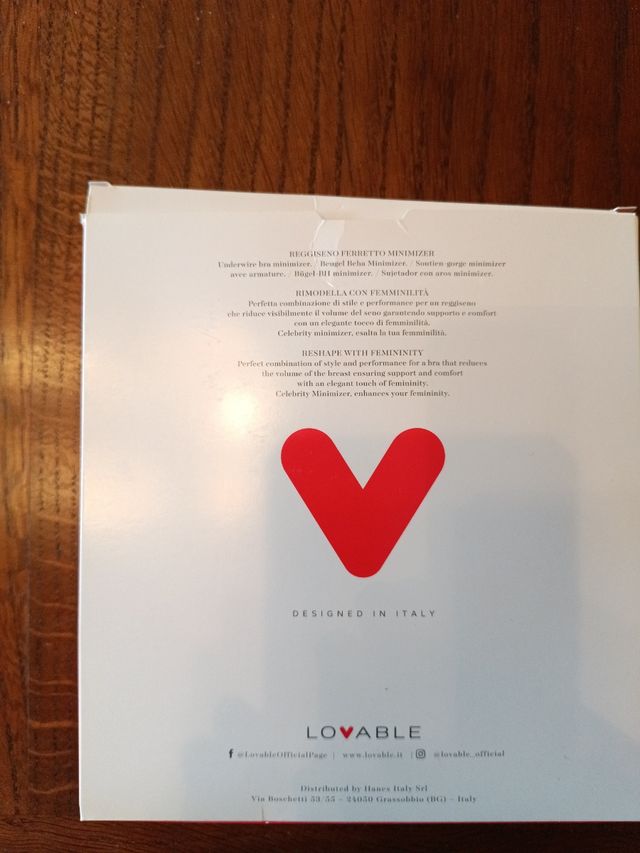 Reggiseno con ferretto 