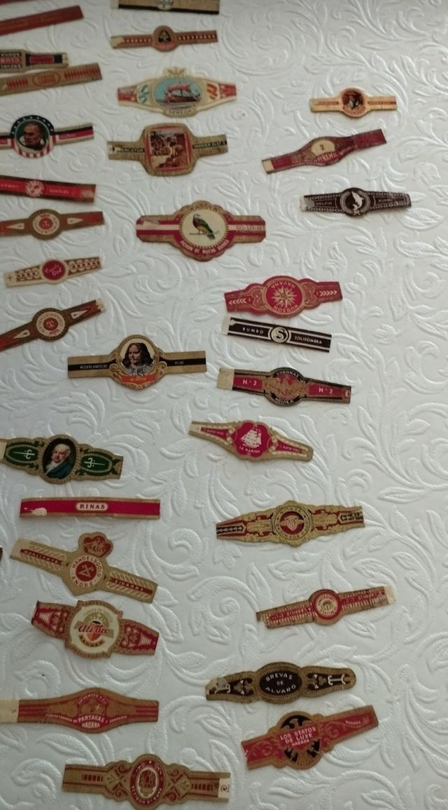 Vitolas de puro antiguas