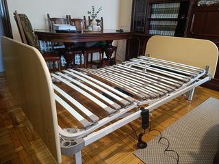 Cama articulada con colchón