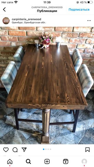Mesa de madera 
