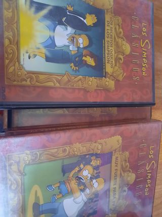 DVDs los Simpson