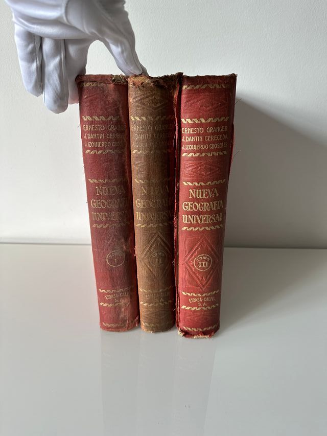 Libros antiguos geografia universal. Año 1928-29