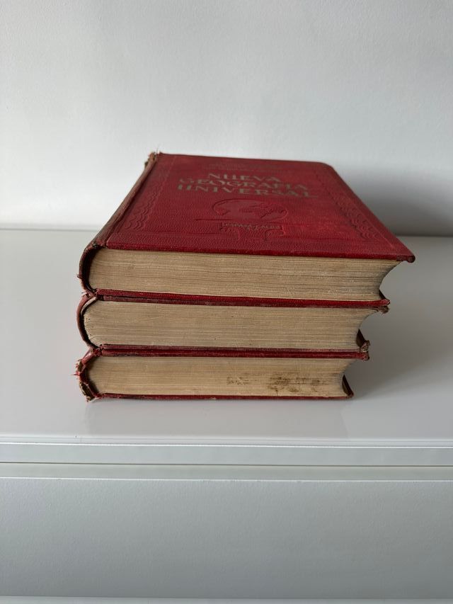 Libros antiguos geografia universal. Año 1928-29