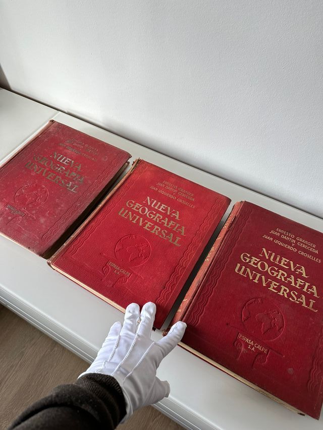 Libros antiguos geografia universal. Año 1928-29