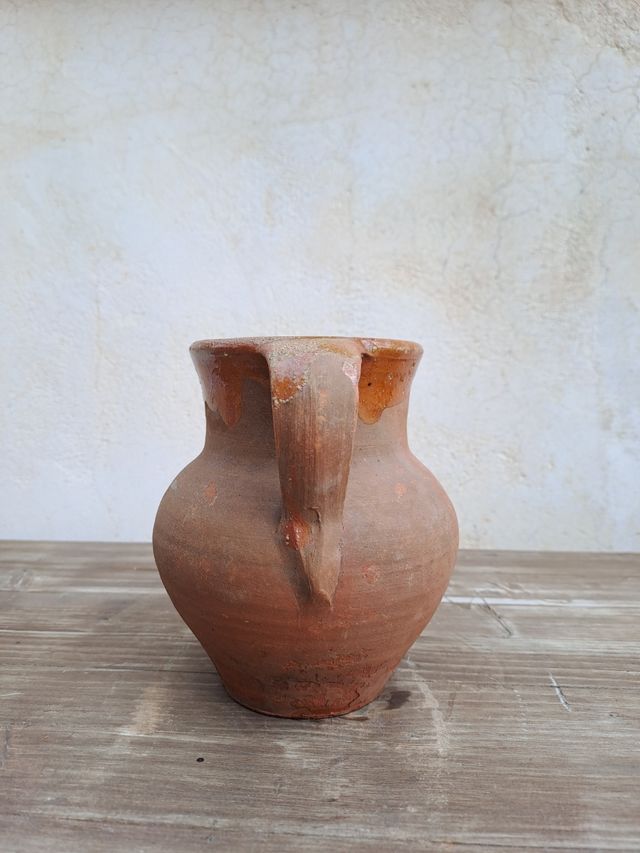 Puchero antiguo de ceramica
