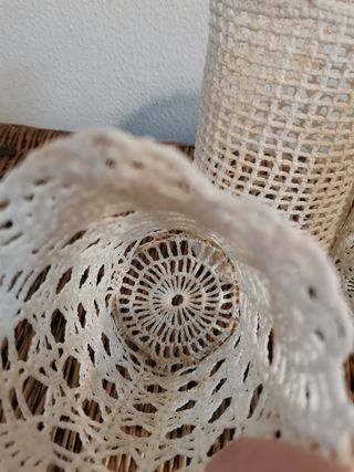 Cestini x grissini all uncinetto 