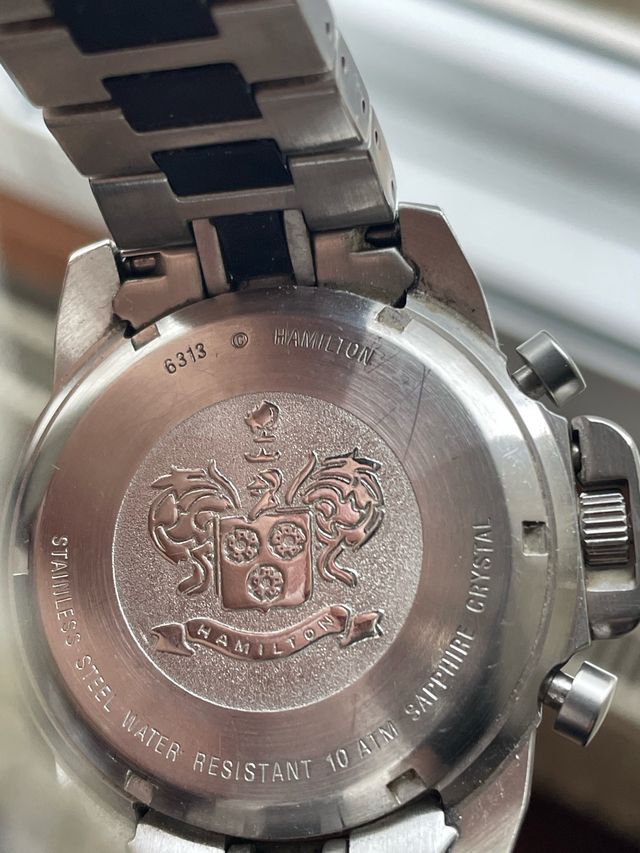 Reloj Hamilton Kaki Crono