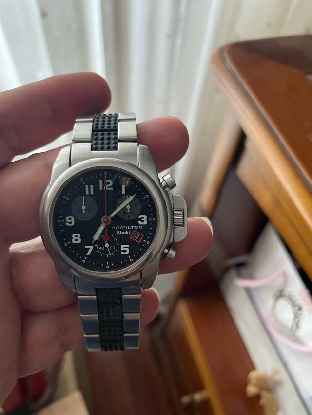 Reloj Hamilton Kaki Crono