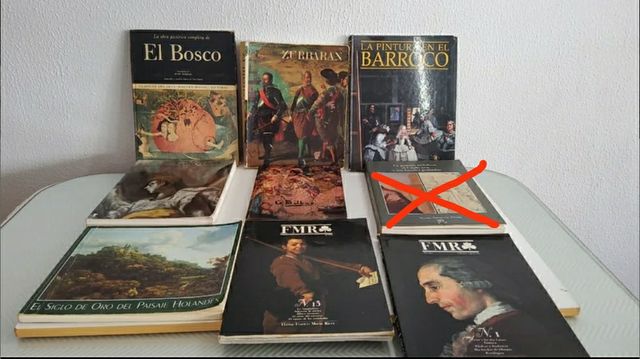 Lote 2 libros de arte (8 libros)