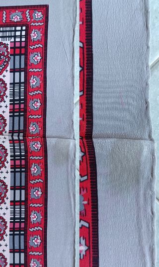 Foulard vintage 100% pura seta Antoine