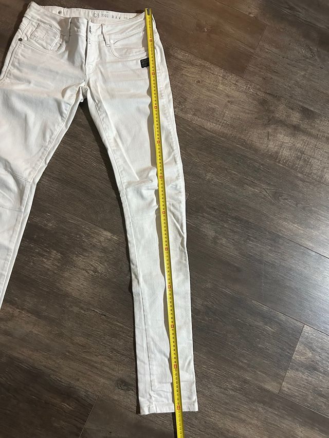Pantalon blanco vaquero g star