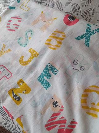 Bonita funda nórdica, cama 80