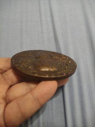 ANTIGUA MEDALLA DE BRONCE.
