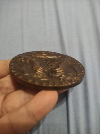 ANTIGUA MEDALLA DE BRONCE.