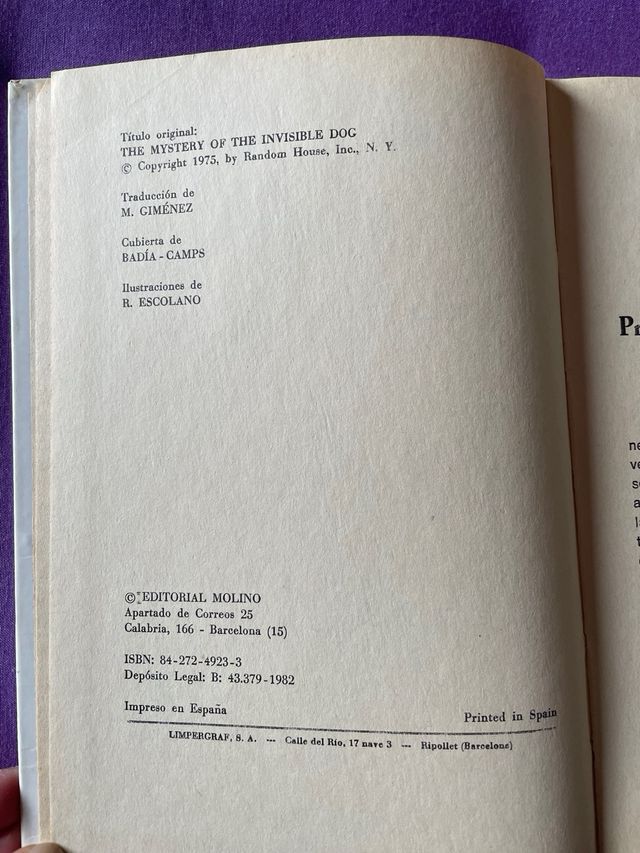 Misterio del perro invisible