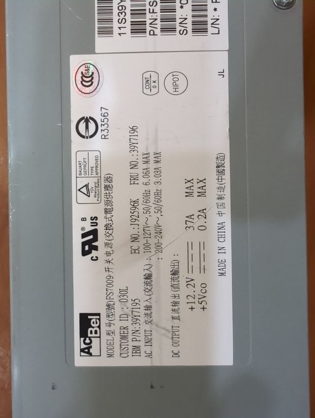 Fuentes para servidor