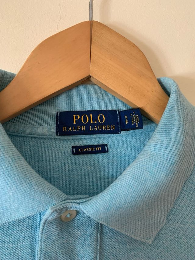 Polo de Ralph Lauren Classic Fit Azul claro.