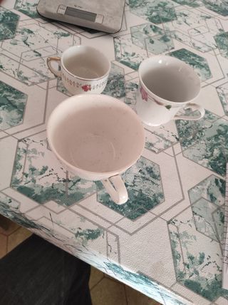3 tazas diferentes
